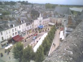 view from chateau d'amboise